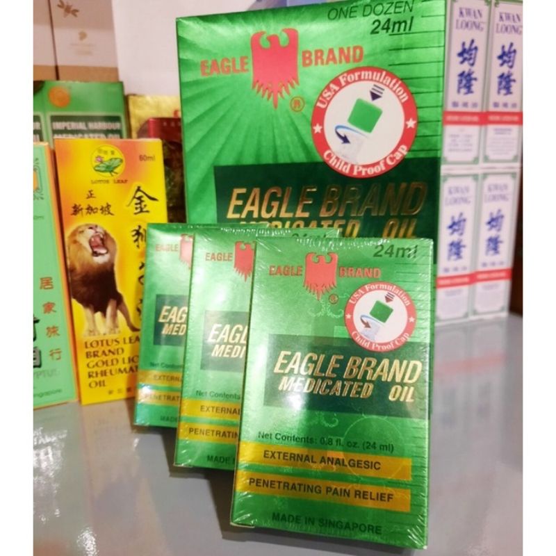 dầu gió xanh singapore