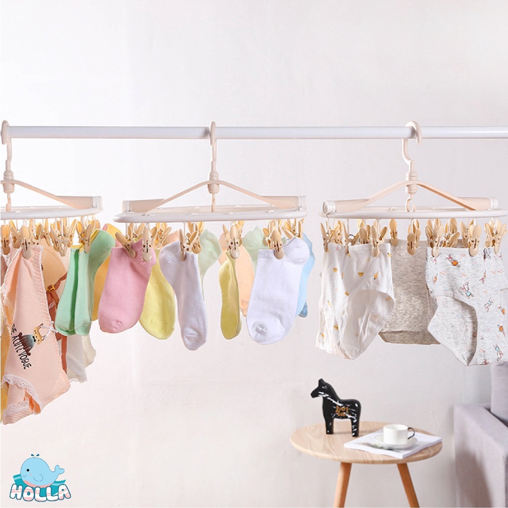 Móc chùm Holla 24&amp;32 kẹp 5332 MẪU NÂNG CẤP MỚI NHẤT