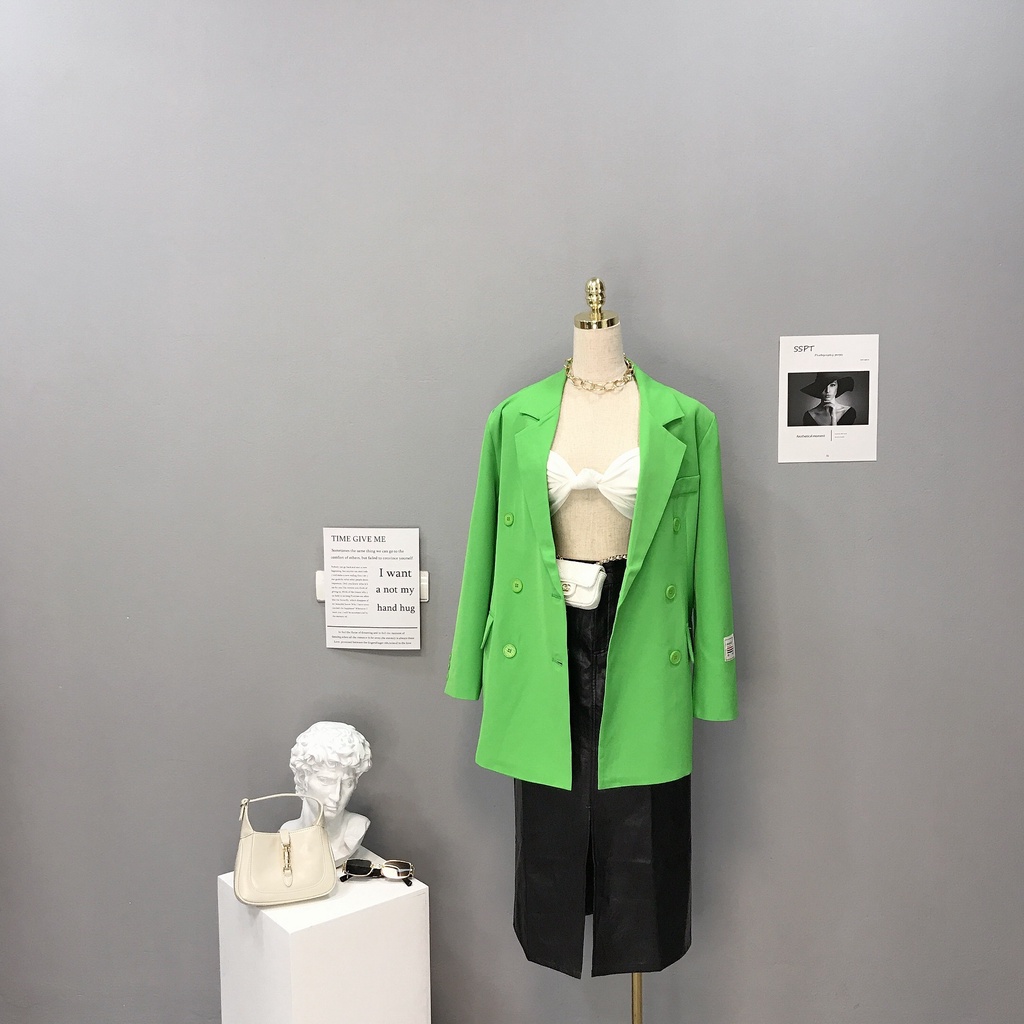 Vest xanh free dáng rộng (có video mẫu mặc) Thuyngothanh Store | BigBuy360 - bigbuy360.vn