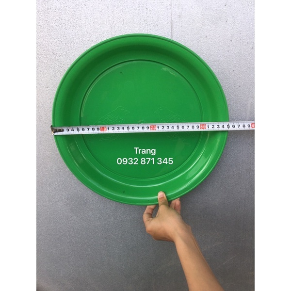 Khay hứng phân tròn cho chim / đủ size