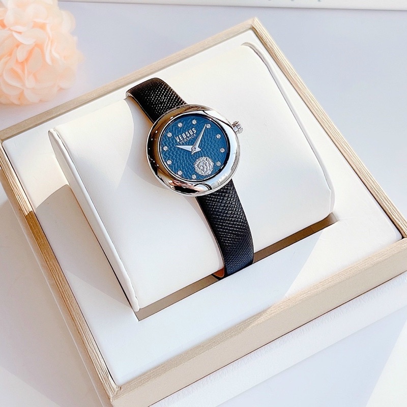 Đồng hồ nữ Versus dây da, kích thước 28mm