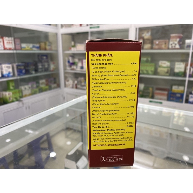 SIRO BỔ PHẾ NAM HÀ-Quầy thuốc Huế Quân