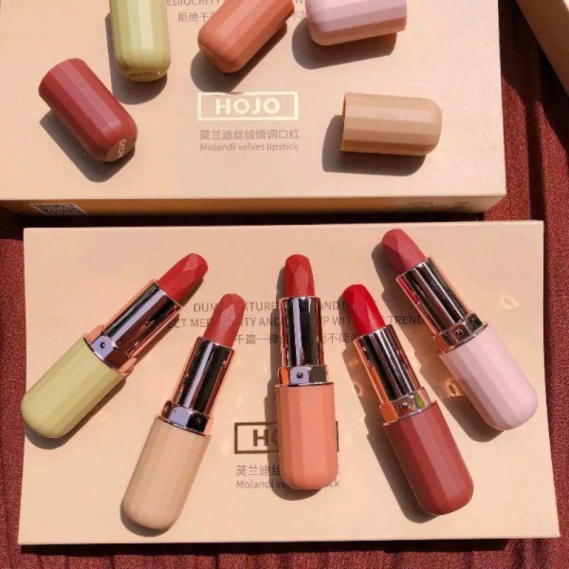 [ Chính Hãng ] Son môi thỏi Hojo Molandi Velvet Lipstick- Tách lẻ 1 cây