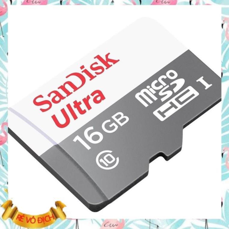 Thẻ nhớ Sandisk 32GB 16GB chuyên dụng cho camera, máy ảnh - Thẻ nhớ micro SD tốc độ 80MB/s | BH 5 Năm | BigBuy360 - bigbuy360.vn