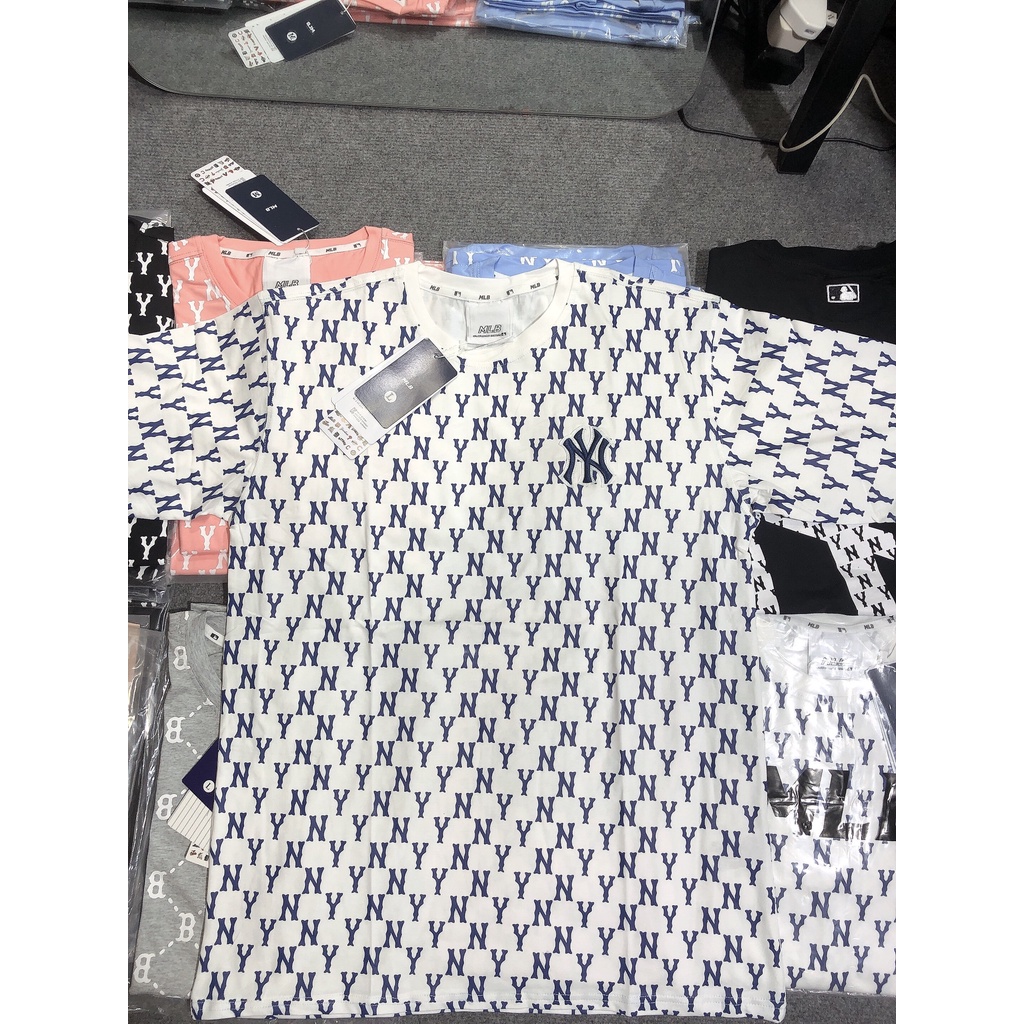 ÁO PHÔNG M L B MONOGRAM BASIC NY NAM NỮ