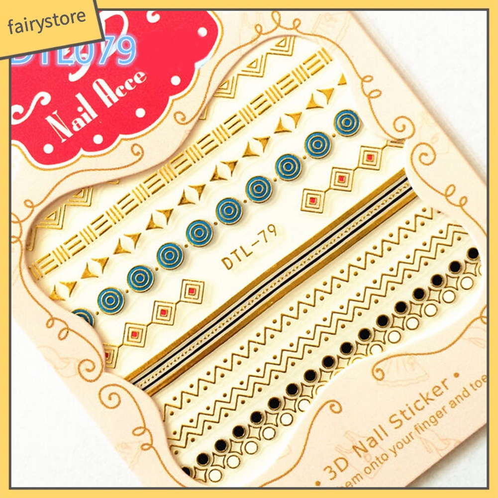 Tấm hình dán dùng để trang trí móng nghệ thuật