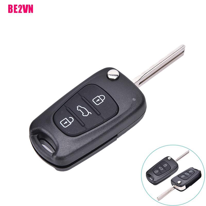 Vỏ Bảo Vệ Chìa Khóa Xe Hơi 3 Nút Bấm Dành Cho Hyundai I20 I30 Ix35 I35