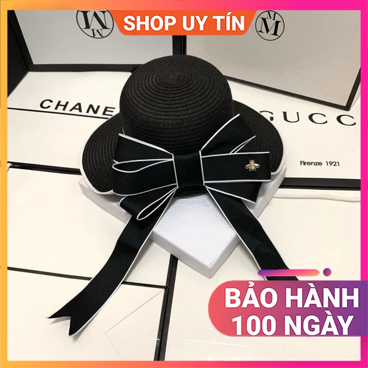 Mũ Đi Biển - Nón Cói Rộng Vành Vintage Cao Cấp Nữ Đẹp