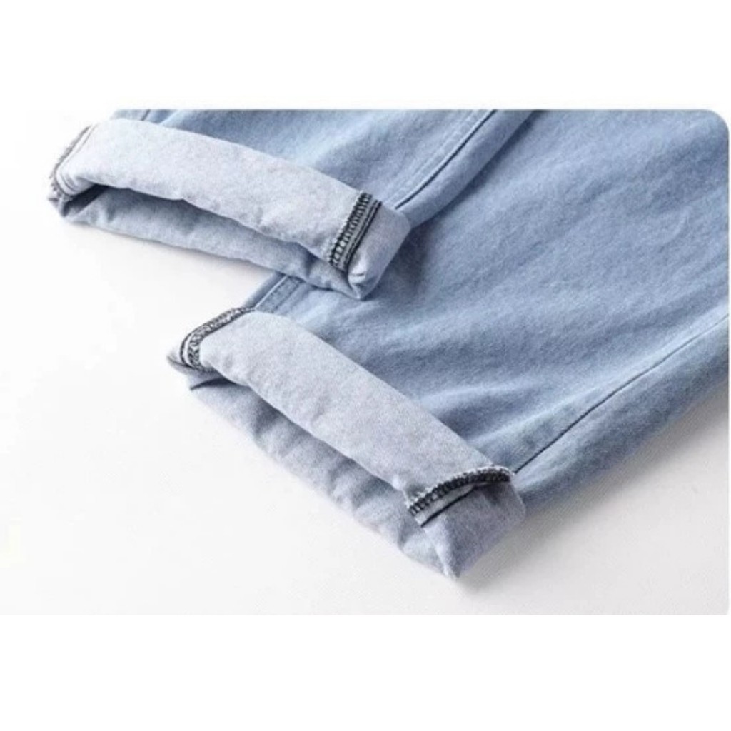 Quần baggy jean nam dáng suông ống rộng jeans unisex | BigBuy360 - bigbuy360.vn
