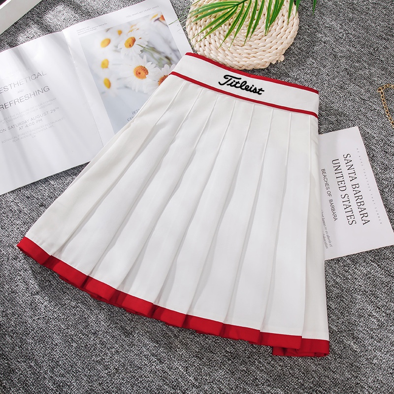 Chân Váy Xếp Ly 2IVW Thời Trang Xuân Hè Phong Cách Mới Cho Nữ Chơi Golf / Tennis / Golf