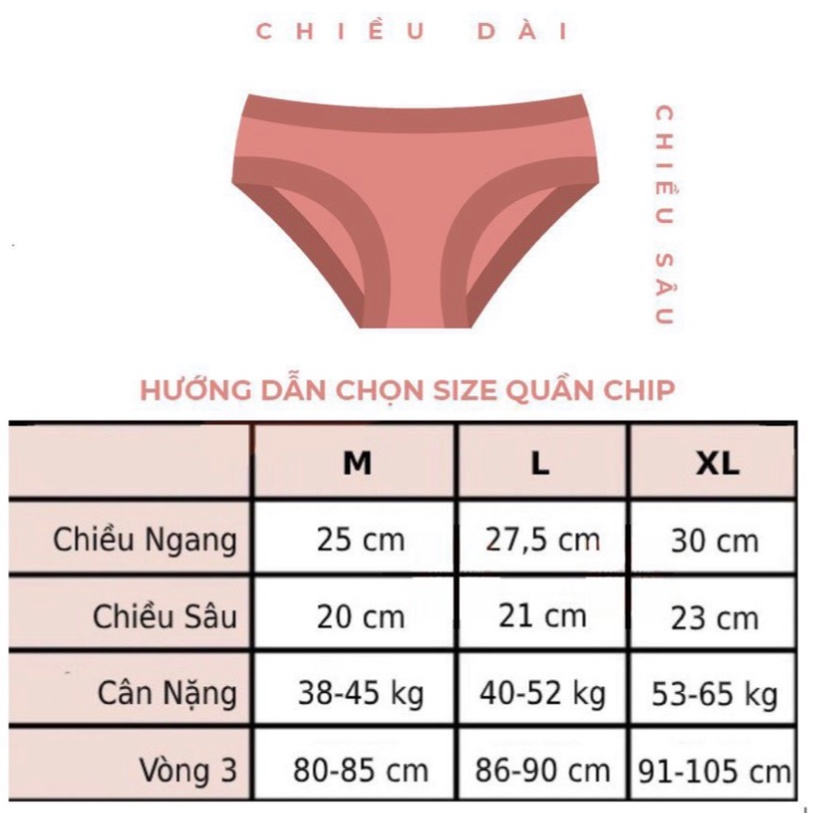 [ComBo 3 ] Quần lót cotton HuNa-quần lót nữ thoáng khí mềm mại-NH02-Na-Hu | BigBuy360 - bigbuy360.vn