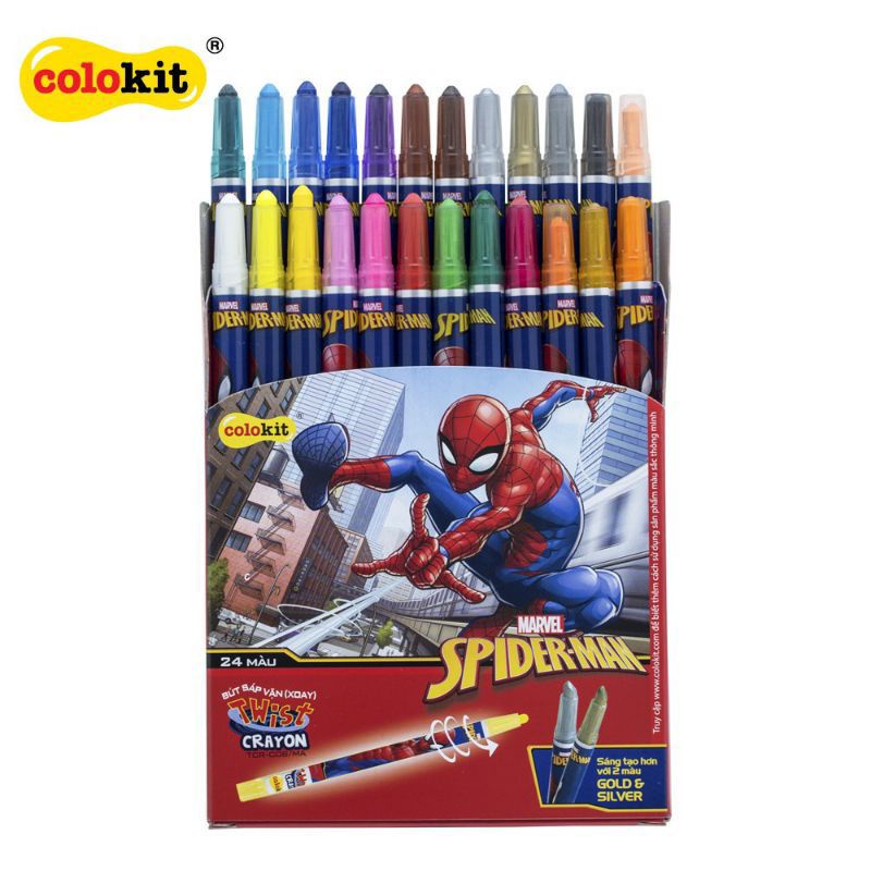 bút sáp vặn Colokit TCR_C06/MA