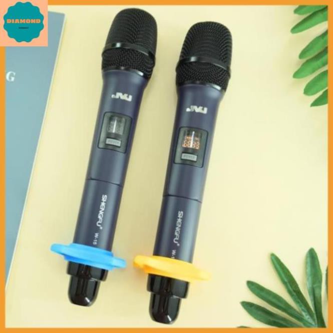 [Giá Gốc] Bộ 2 Microphone không dây W 15 JVJ đa năng cao cấp