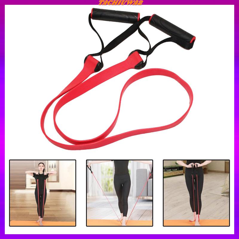 Dây Kháng Lực Co Giãn Có Tay Cầm Hỗ Trợ Tập Gym / Thể Hình Cho Nam Và Nữ Tachiuwa2