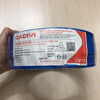 Dây  đơn 1.5 CADIVI - 50 mét