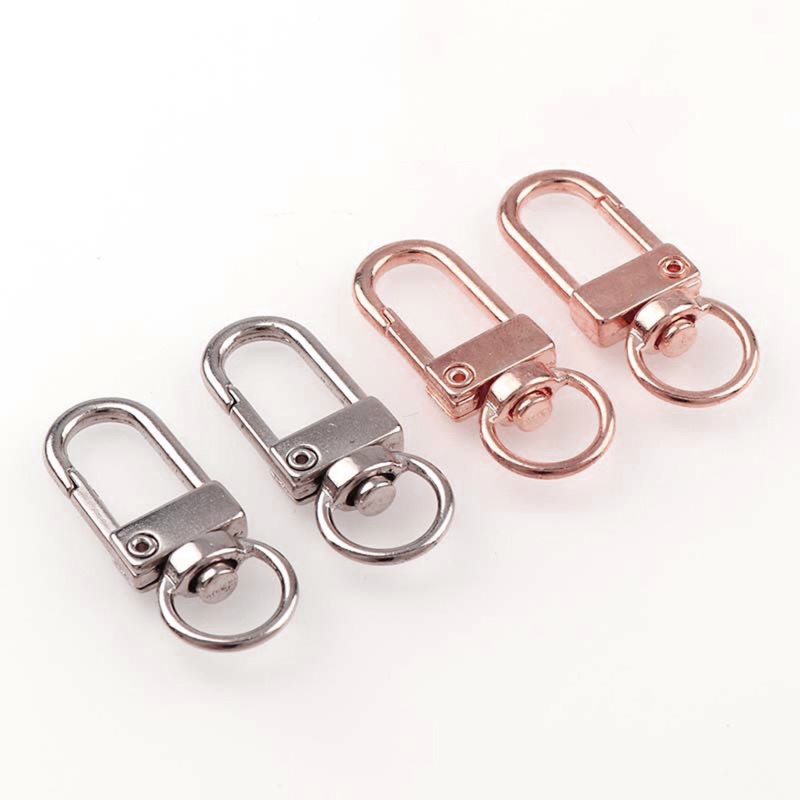 Set 5 Móc Khóa Hình Móng Vuốt Tôm Hùm Màu Vàng / Bạc Dùng Làm Trang Sức DIY