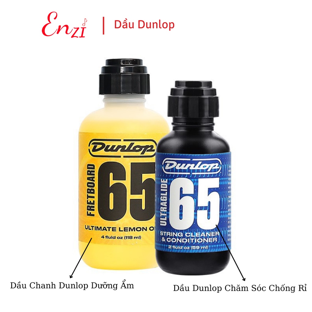 Dầu Chanh Ultimate Lemon Oil làm sạch phím đàn bảo vệ cần đàn guitar Dunlop Ultimate Lemon Oil  65 6554 enzi