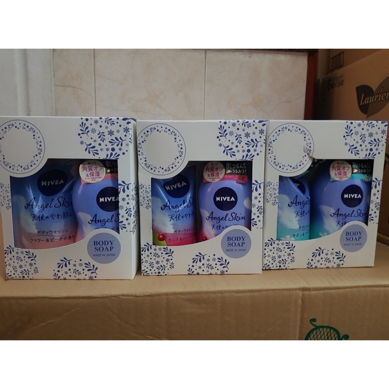 Sữa tắm Nivea Angel Set 2