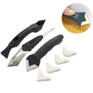 Set 3 Dụng Cụ Nạo Làm Sạch Vữa Mép Màu Đen