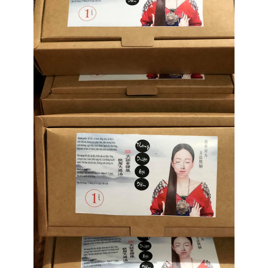 Lì xì khai xuân 50k .  Canh thang dược gội đầu chuyên sâu 100% tự nhiên CAO CẤP