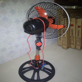 Quạt 12v kẹp bình acquy