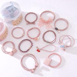 Set 12 Cột Tóc Co Giãn Thời Trang Hàn Cho Nữ