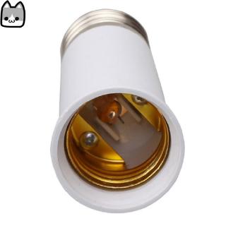 E27 to E27 65mm Extend Socket Base Lamp Holder Converter Light Bulb Cap Conversion Adapter