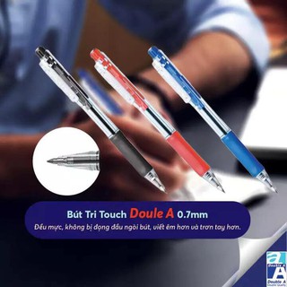 Bút bi TriTouch Double A ngòi 0.7mm (Hộp 12 cây)
