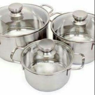 BỘ NỒI FIVE STAR 3 MÓN CAO CẤP BẾP TỪ