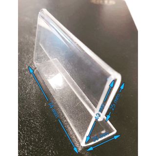 Menu mica nhỏ 74×40×25mm