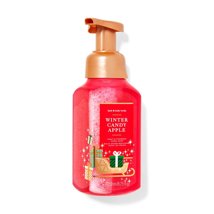 Rửa Tay Bath And Body Works Gel Foam Tạo Bọt Winter candy apple, Toasted Vanilla, Vanilla Bean 259ml