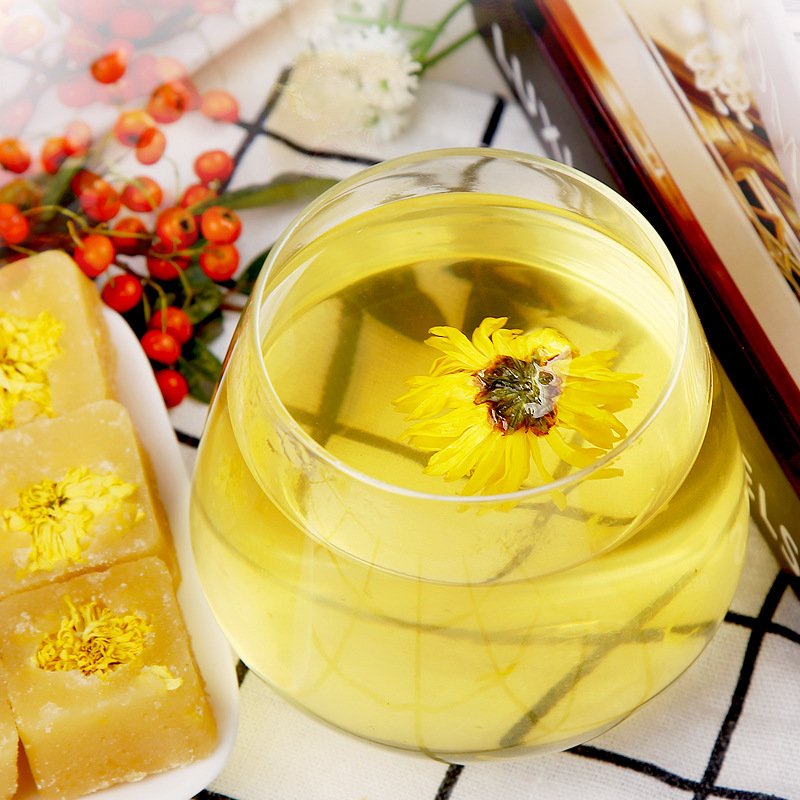 Trà Hoa Cúc Đường Phèn Mật Ong Dạng Viên