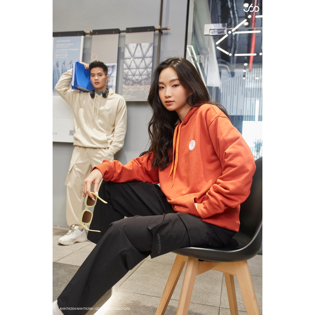 Áo hoodie nỉ cao cấp thương hiệu 360 Boutique túi họa tiết trẻ trung - AHHTK204