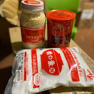 Combo 3 sp cho nhà bếp : Nêm youki, mỳ chính, cốt hầm