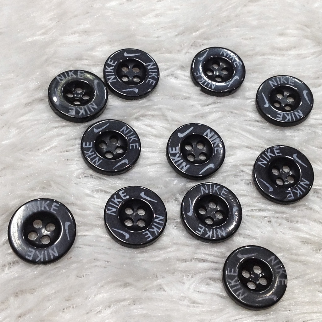 5 Chiếc cúc áo sơ mi nam nữ thời trang Nút in chữ đính kết quần tây kiểu