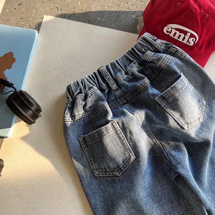 Quần jean dài ống côn thời trang cho bé Q878 [FORM LỚN HƠN 1 SIZE ]