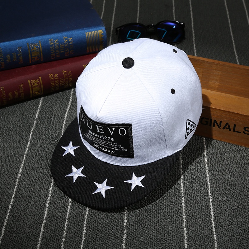 Mũ Lưỡi Trai hiphop Snapback Phong Cách Hàn Quốc NUEVO SINCE 1974