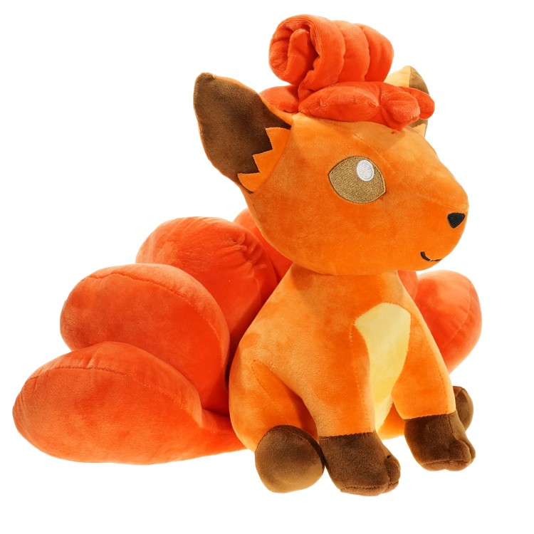 Gấu bông Pokemon cáo Vulpix cam (20cm---&gt;30cm)