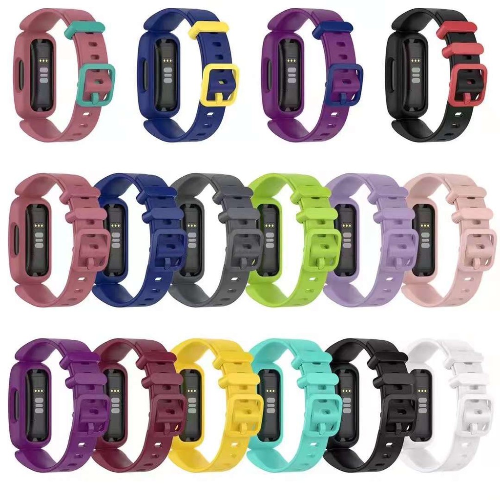 Dây đồng hồ Fitbit Ace 3, Ace3, Fitbit Inspire2, Inspire 2 (chất liệu silicone)