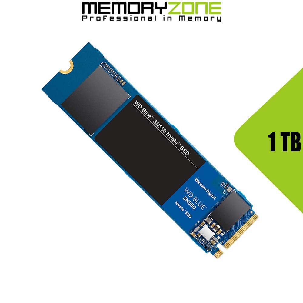  Ổ cứng SSD Western Digital Blue SN550 PCIe Gen3 x4 NVMe M.2 1TB WDS100T2B0C | BigBuy360 - bigbuy360.vn