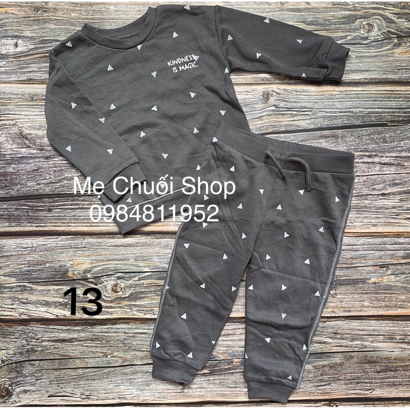 Bộ nỉ bông Prinmark dư xịn cho bé