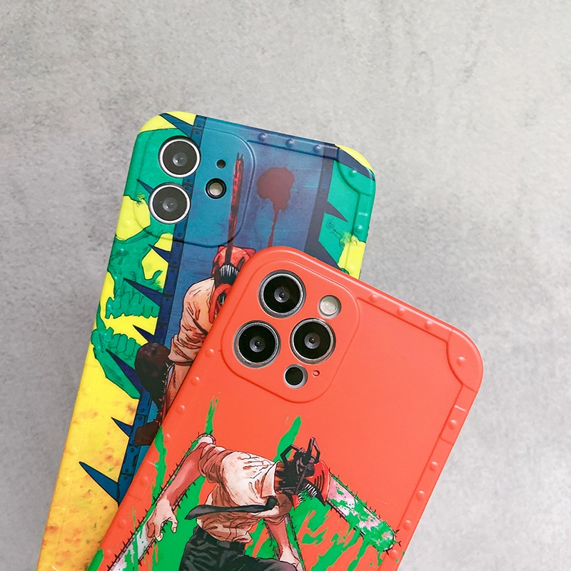 Ốp Điện Thoại Mềm Nhám In Hình Cưa Xích Cho iPhone 14 Pro Max 13 12 Pro Max X Xs Max XR 8Plus 11 Pro Max