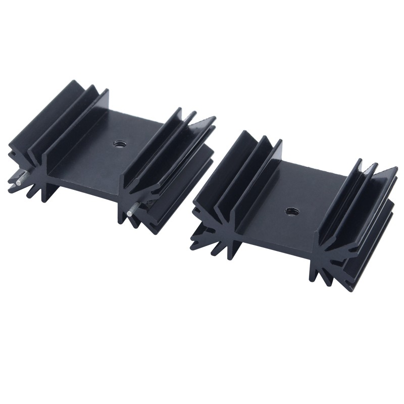 B04 Tản nhiệt cánh sen TO-3P kích thước 34x12x30 mm