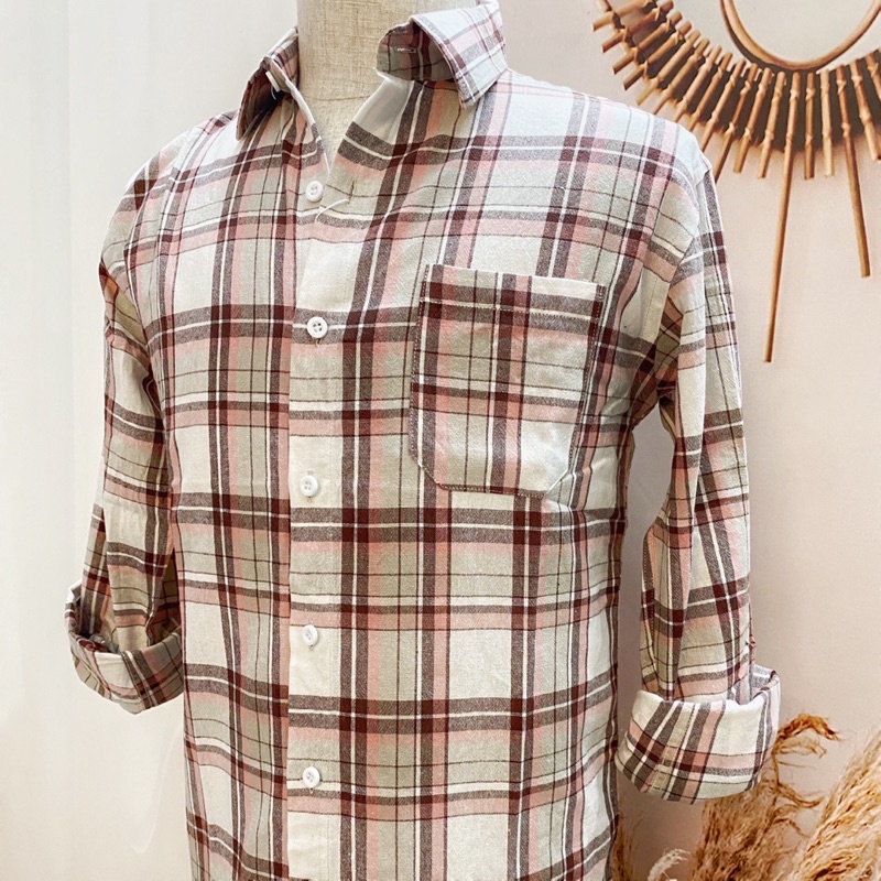 Áo Sơ Mi Nam tay dài kẻ sọc caro - ZENZ CLOTHES