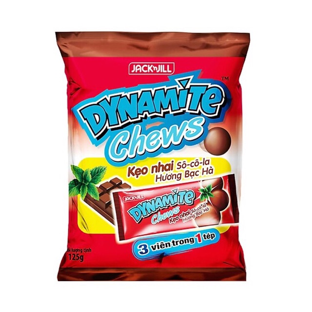 kẹo Dynamite socola 3 viên Thái lan 125g