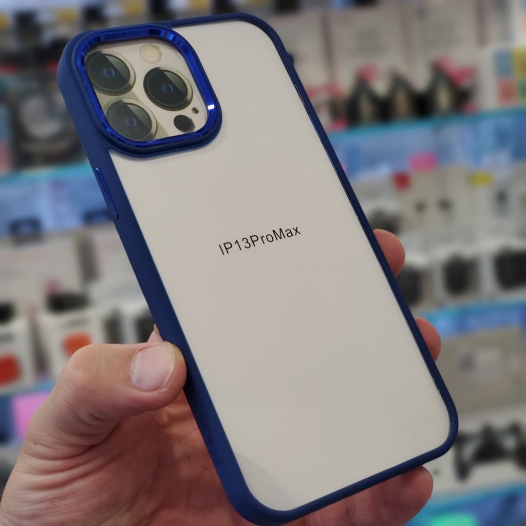 Ốp lưng hãng X&M Lưng trong viền màu vành camera nhôm siêu đẹp cho iPhone 12 pro max/13/13 Pro/13 Pro max
