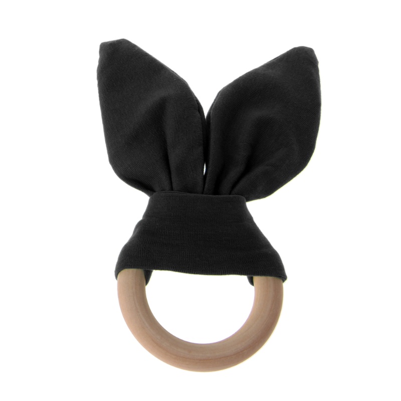 Đồ Chơi Nhai Gặm Hình Thỏ Tự Nhiên An Toàn Cho Bé