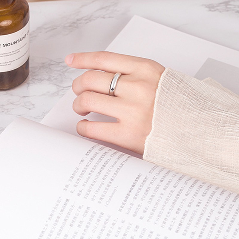 Nhẫn Mạ Vàng Hồng Đơn Giản