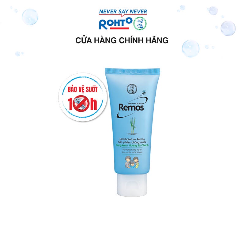 Kem chống muỗi Rohto Metholatum Remos Hương Sả Chanh 70g | Shopee Việt Nam