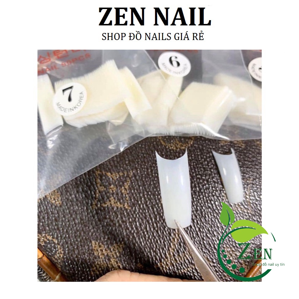 Móng nối lẻ size , móng tip hàn lẻ các size cần thiết trong làm nail